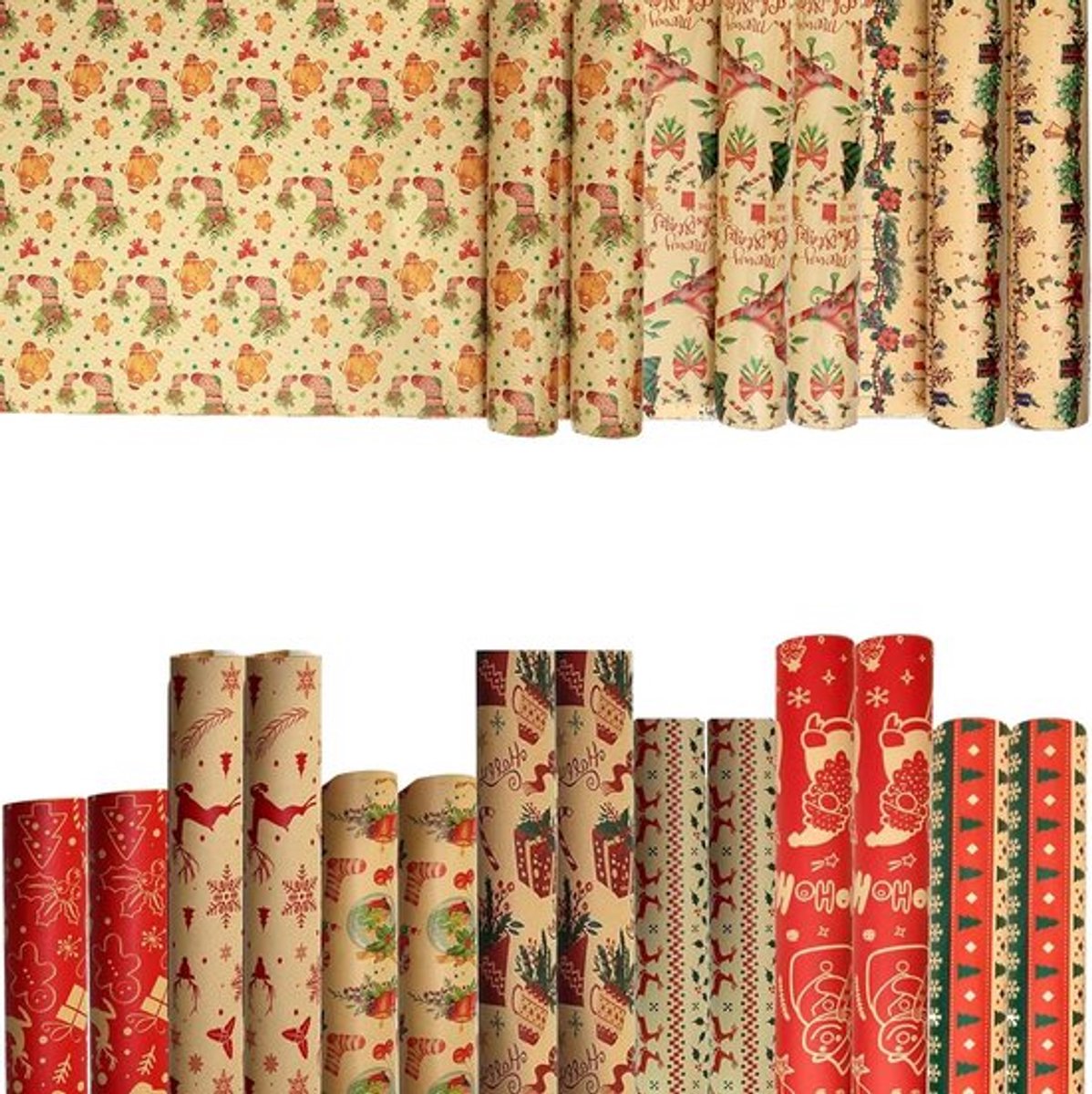 Allecto Plus - Cadeaupapier 14 Vellen - Kinderen - Kersti Papier 70x50cm