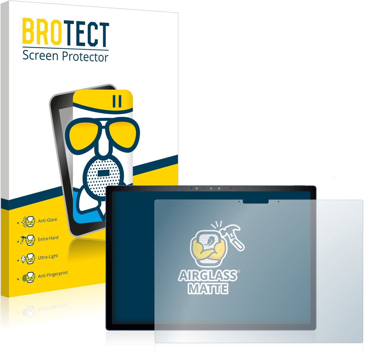 BROTECT - Screenprotector voor Dell XPS 13 9315 2-in-1 - Folie Beschermfolie Beschermglas matte