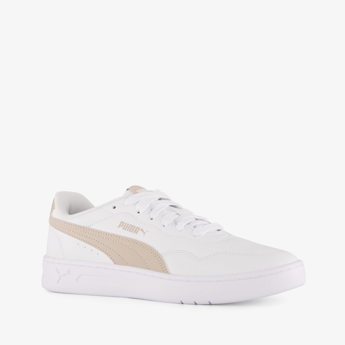 Puma Court Lally dames sneakers – Uitneembare zool Wit