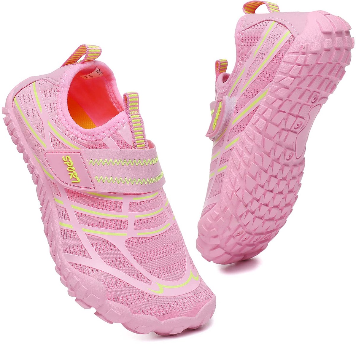 SnelShoppen - PiDaGlobal Waterschoenen Kinderen, Sneldrogende Strandschoenen voor Jongens en Meisjes, Antislip Badschoenen, Lichtgewicht Zwemschoenen,