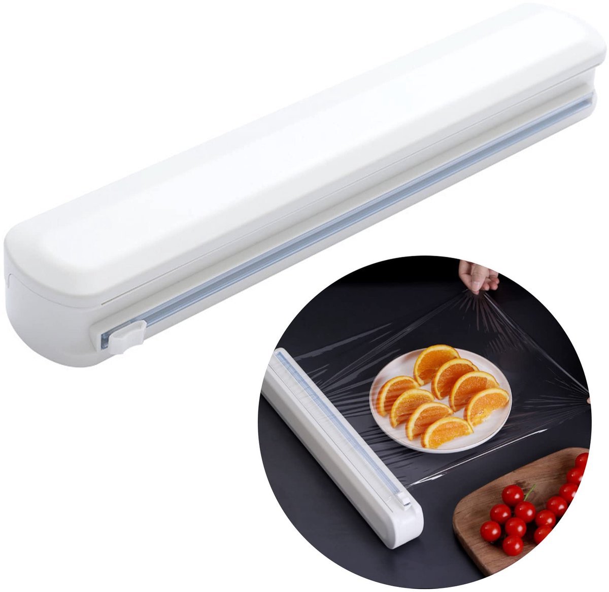 Dailygoods - Voedselfoliedispenser en Papiersnijder voor Keuken