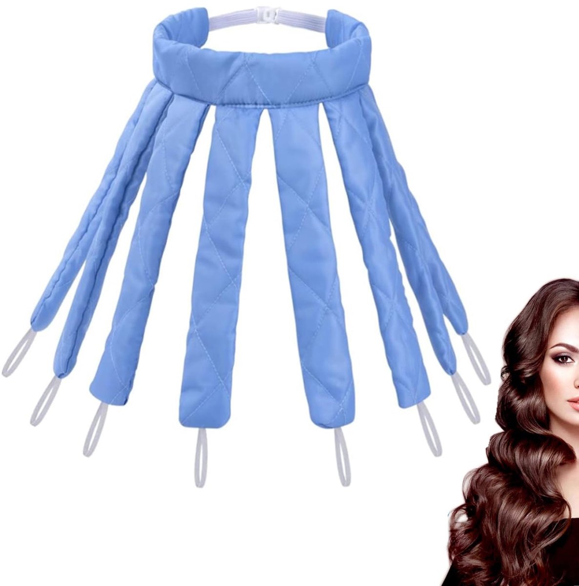 Dailygoods - Heatless Curlers Hoofdband - Voor Mooie Krullen Zonder Hitte