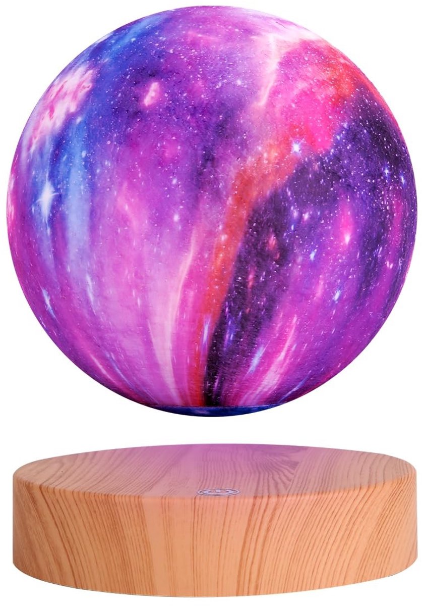 Dailygoods - Levitating Moon Lamp - Magnetisch Vloeiende Maanlamp met 16 Kleuren