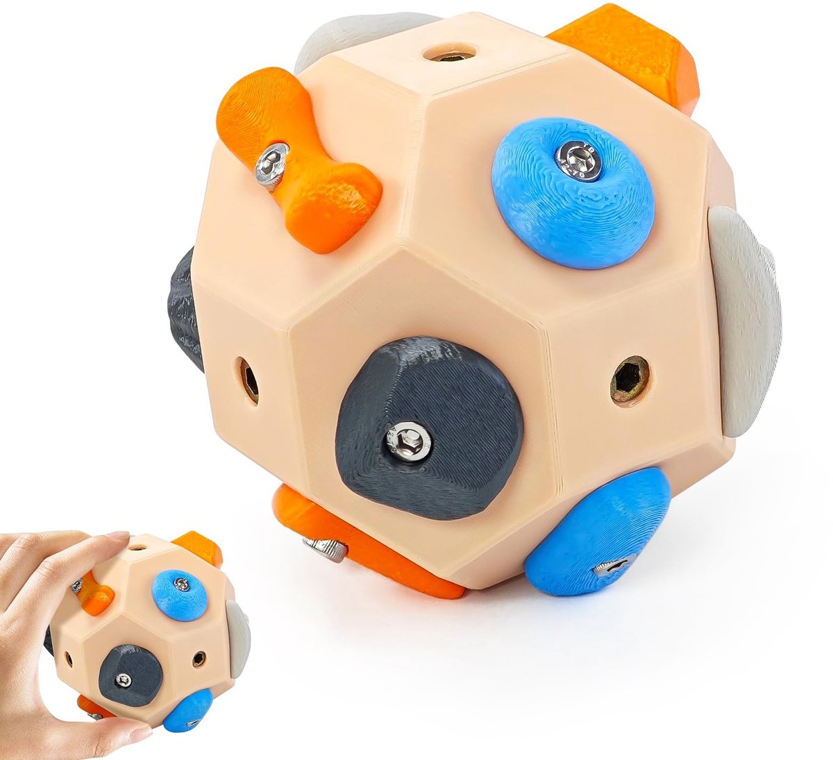 Dailygoods- Klimtrainingsblok Handgemaakt - Boulderblok - Vingertraining - Handkracht - Mobiele Klimoefening - Mini-Klimgrepen - Bouldergreep