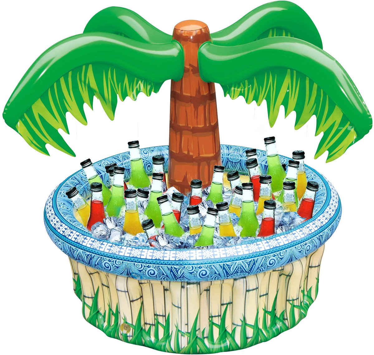 Dailygoods - Opblaasbare Palmboomkoeler voor Strand- en Zwembadfeesten