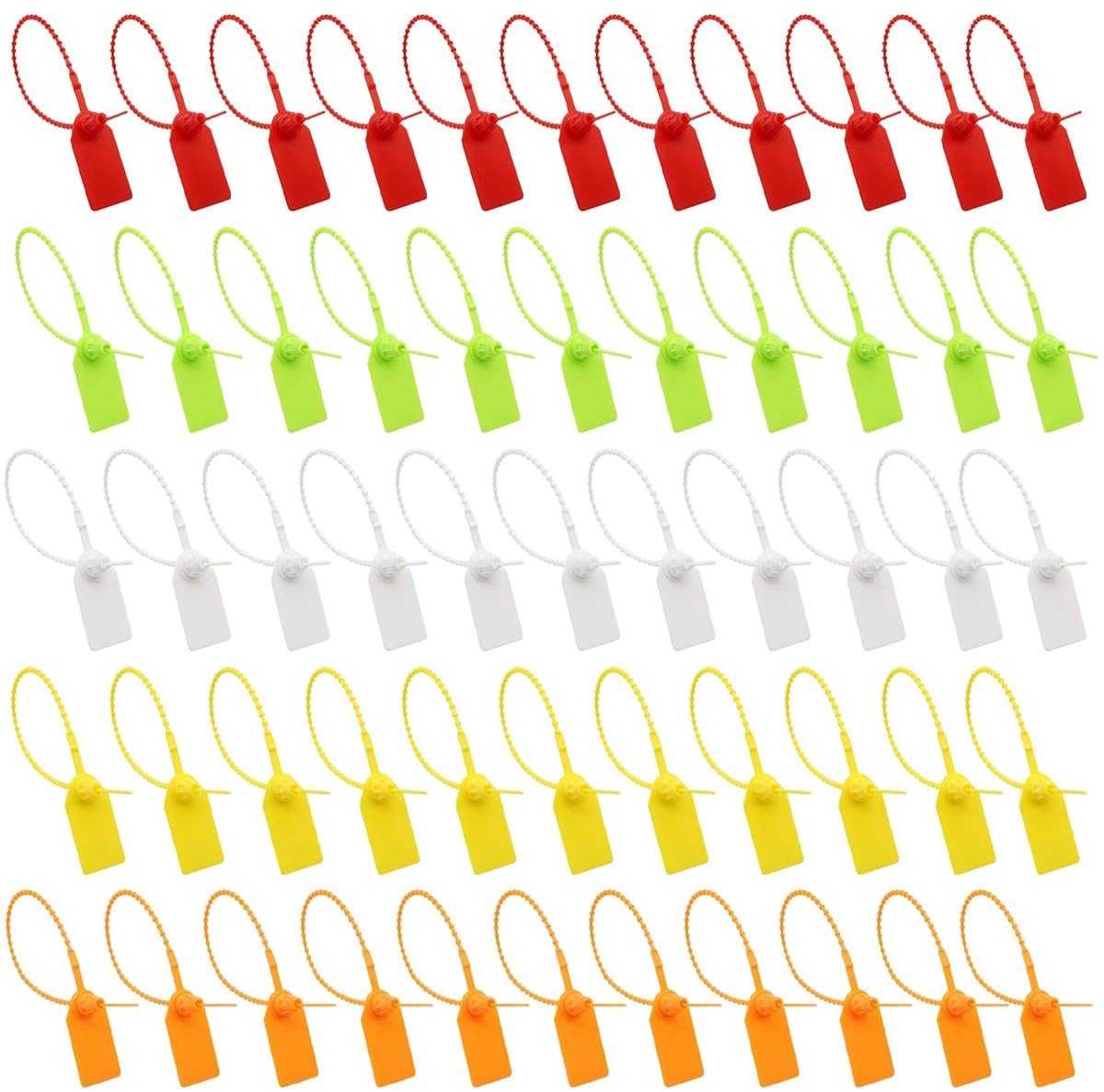 Dailygoods - Beveiligingslabels 100 Stuks - Genummerde Trekzegels voor Organisatie