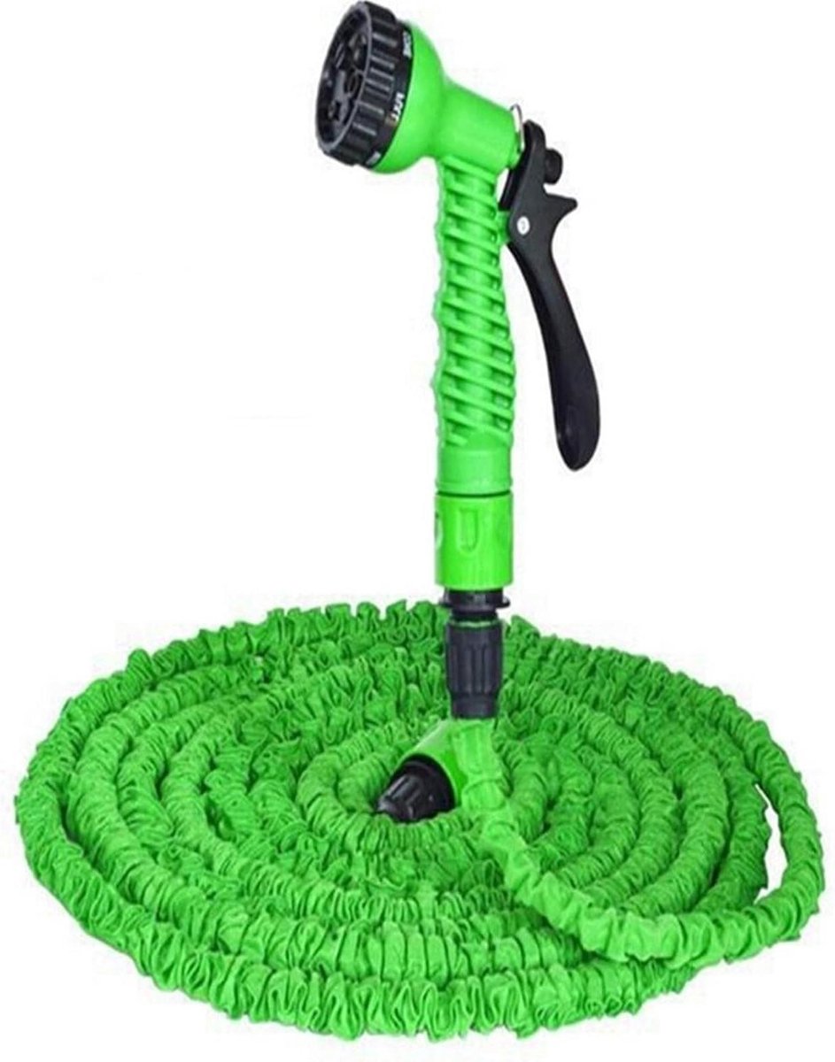 Uitbreidbare Tuinslang - Flexibele Waterslang - Tuin Besproeien - Knikbestendig Ontwerp - 120 ft - Groen