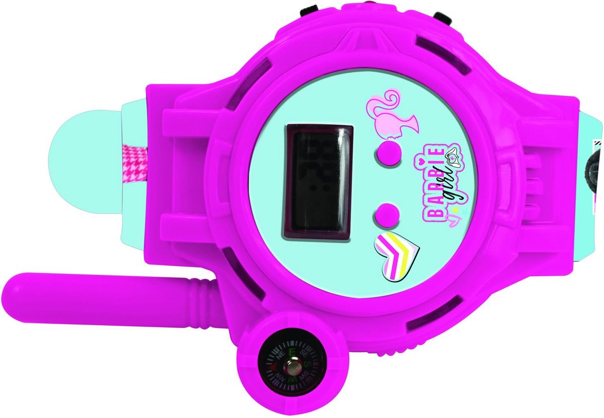 Barbie Digitaal Horloge met walkie-talkies-functie, bereik tot 200m