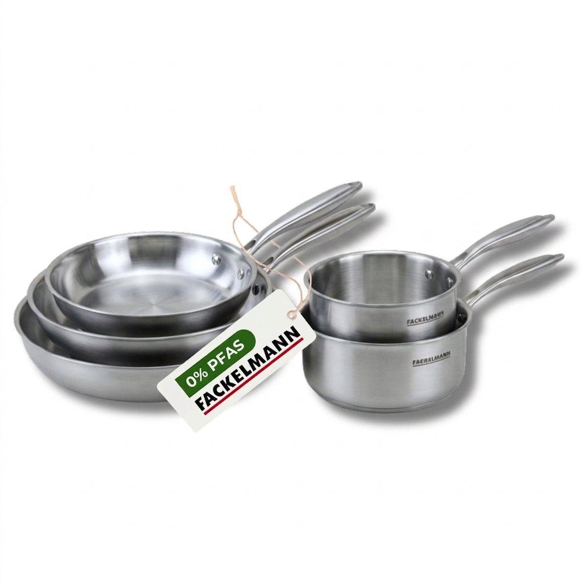 Pan 28 cm van 18/10 roestvrij staal Triply Fackelmann Vita3