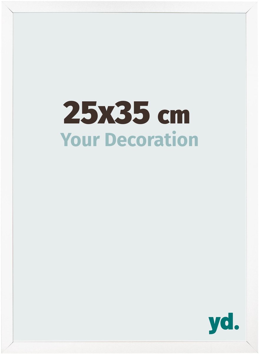 Your Decoration - Fotolijst 25x35 cm - MDF - Wit Mat - Bologna