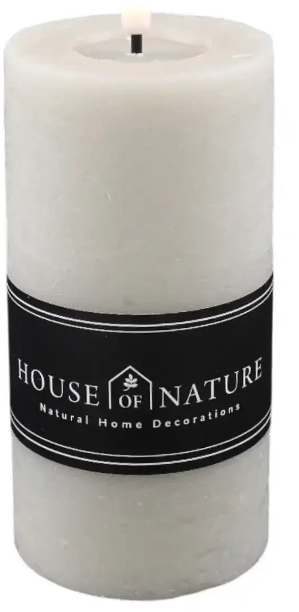 House of Nature Ledkaars 8x15cm grijs