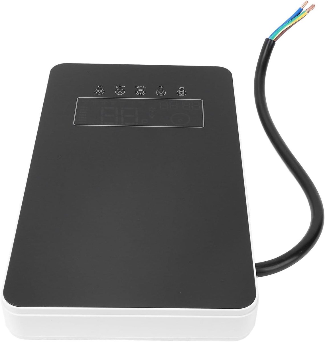 Elektrische Doorstroomboiler - Instant Waterverwarmer - Snel Warm Water - LED Temperatuur Weergave - 12000 W - Wit