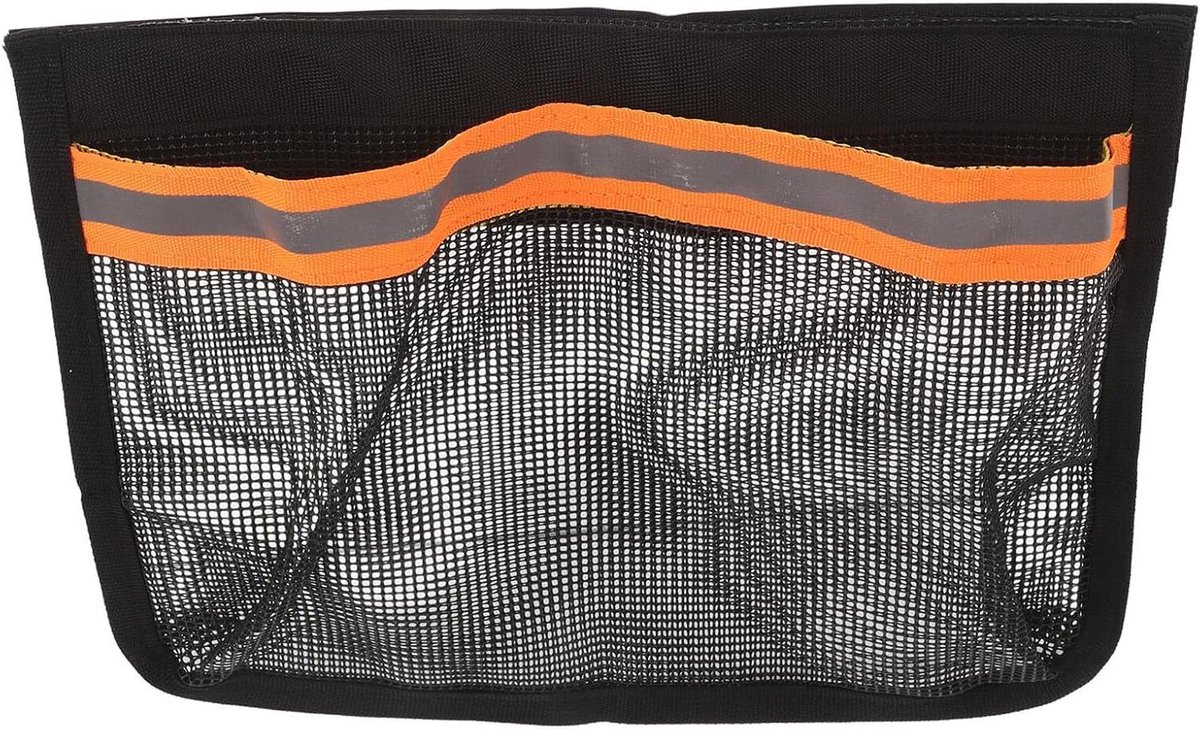 Tafeltennis Organizer - Ping Pong Houder - Sportopslag - Verstelbare Bandjes - 25x18CM - Zwart