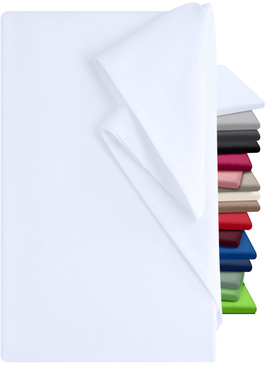 Dailygoods- Bedlaken 100% Katoen - Stevig - Huishouddoek zonder Spanrubber - Ondersteuning voor Hygiëne - Duurzaam - Veelzijdig Gebruik