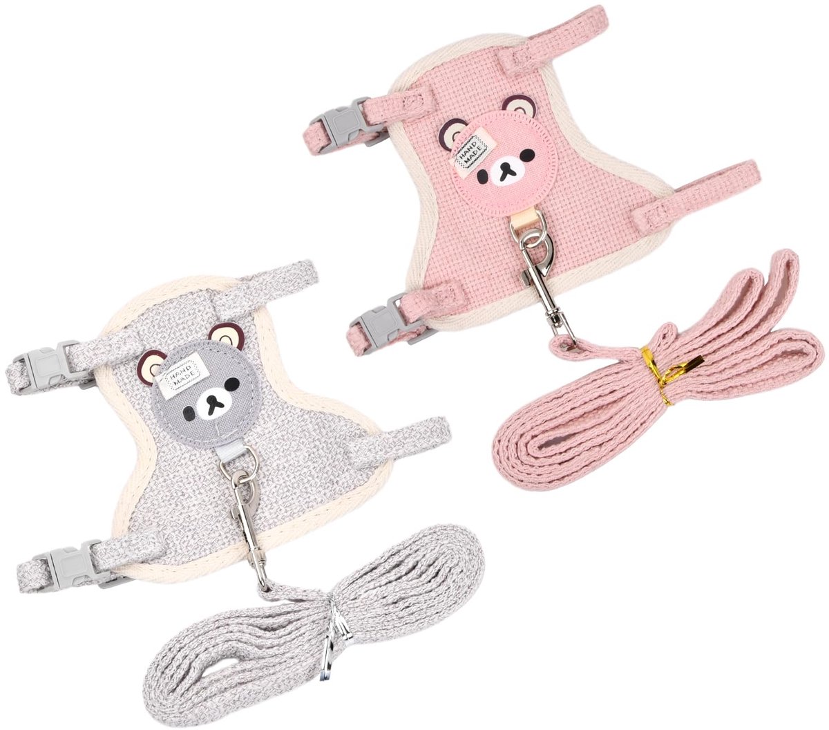 Dailygoods - Verstelbare Huisdierharnas en Lijnset - Ademend Vest voor Katten en Kleine Huisdieren
