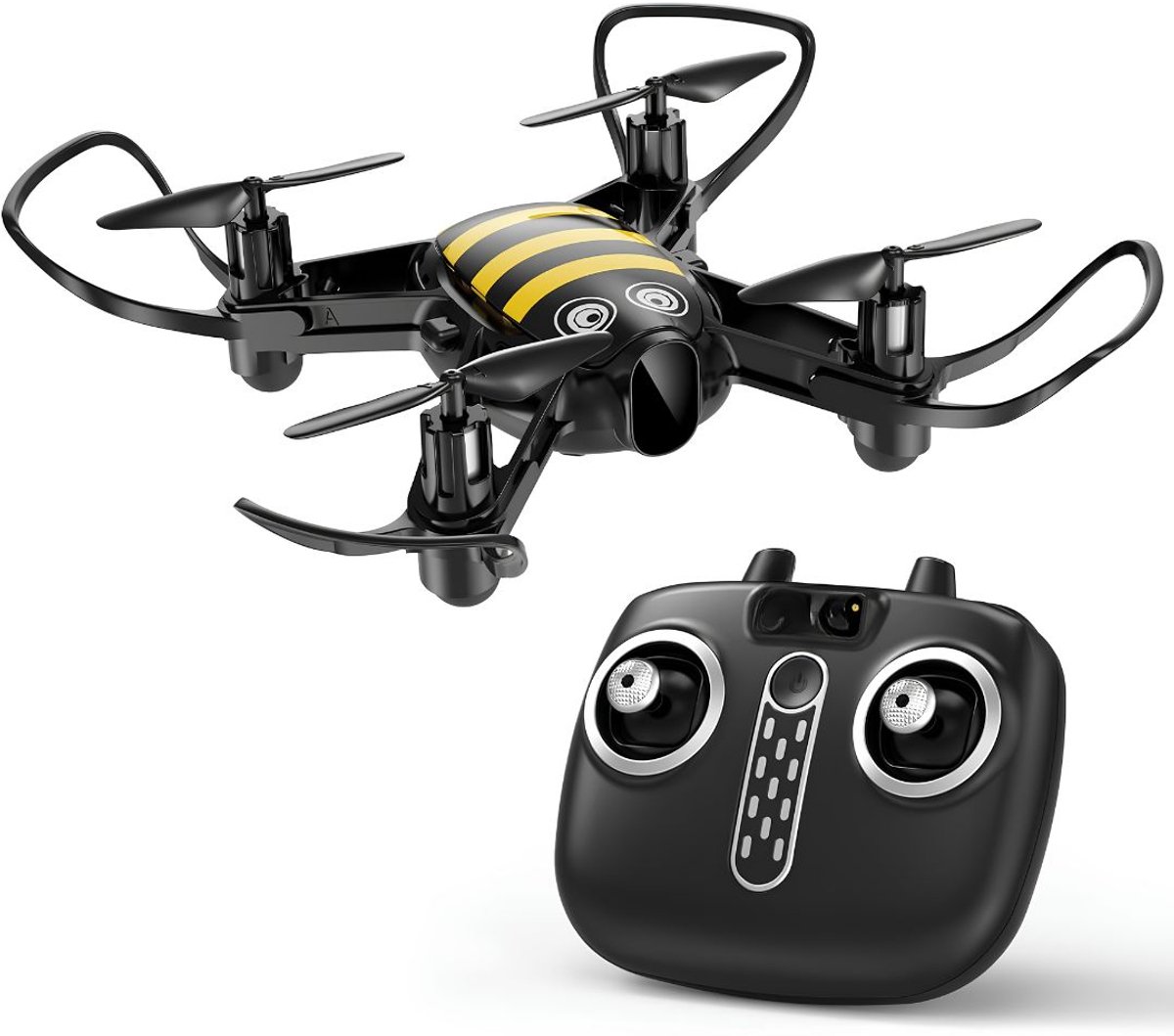 JCP® Drone - Drone met Camera - Drone voor Kinderen - Zwart -13cm x 12cm x 4cm