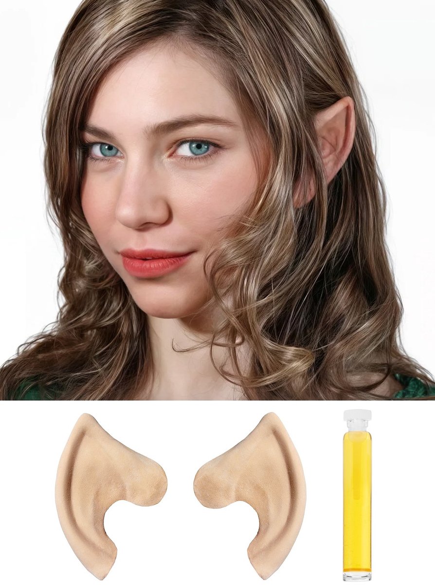 beige elforen van latex