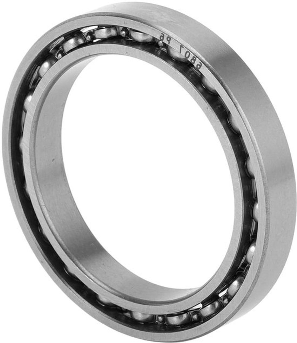 Diepe Groef Kogellagers 35x47x7mm - P6 Kwaliteit - Gesmeerd - Open Type - Zilver - Scooter Skateboard Wiel