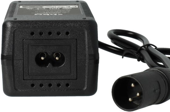 Oplader voor E-bike - Voor 24V Accu's - 29,4V - 1,5A - 52W - XLR 3-pin - Zwart van FlinQ — afbeelding 3