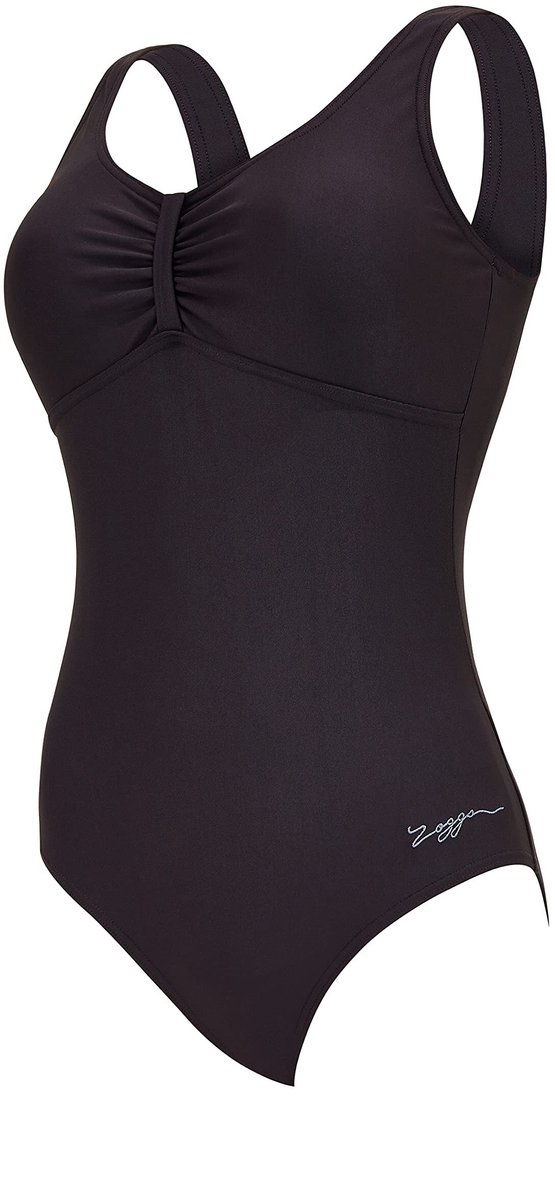 Zoggs 1-delig zwempak voor dames Zoggs Marley Scoopback zwart