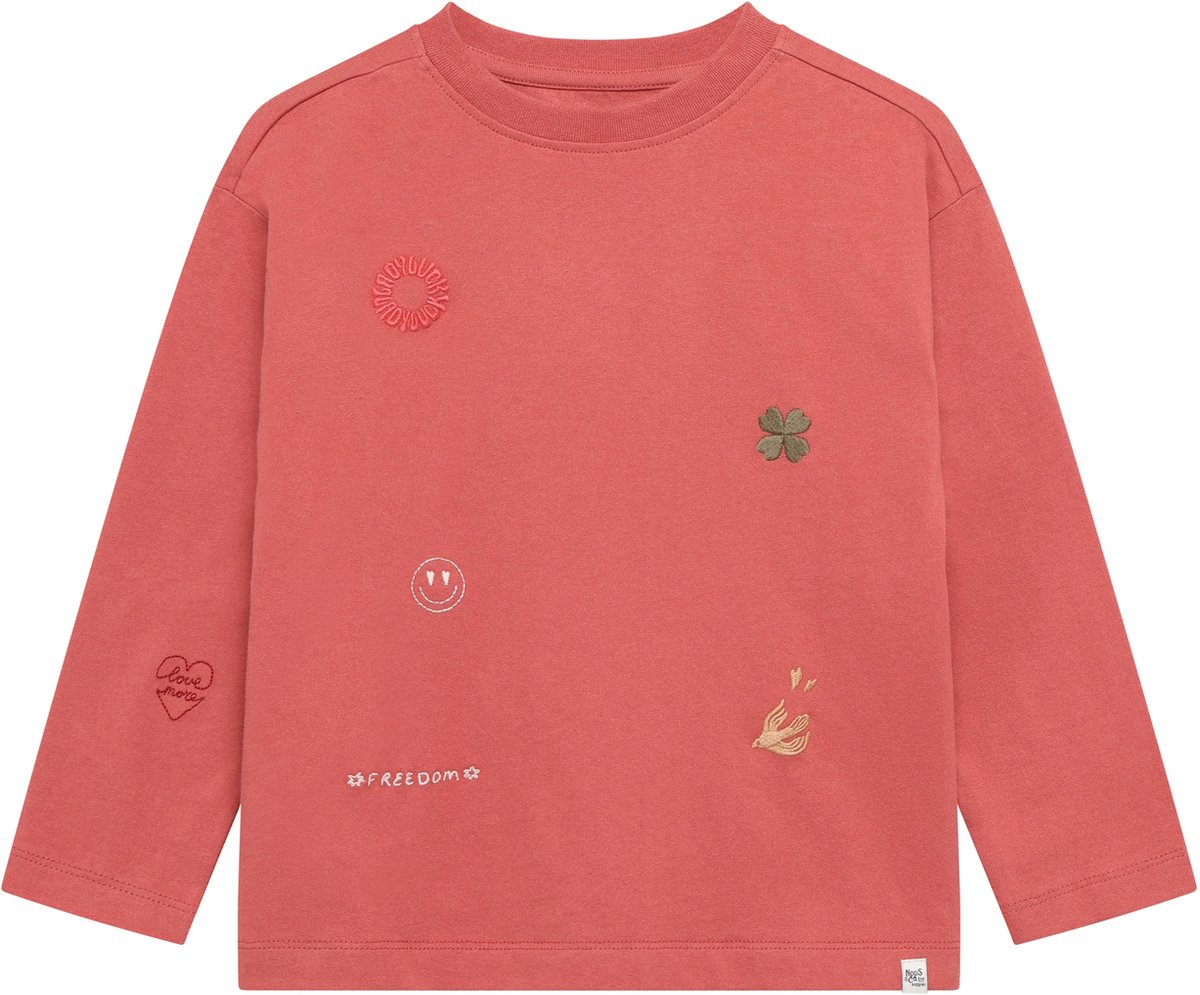 Noppies T-shirt - Dusty Cedar - Maat 92