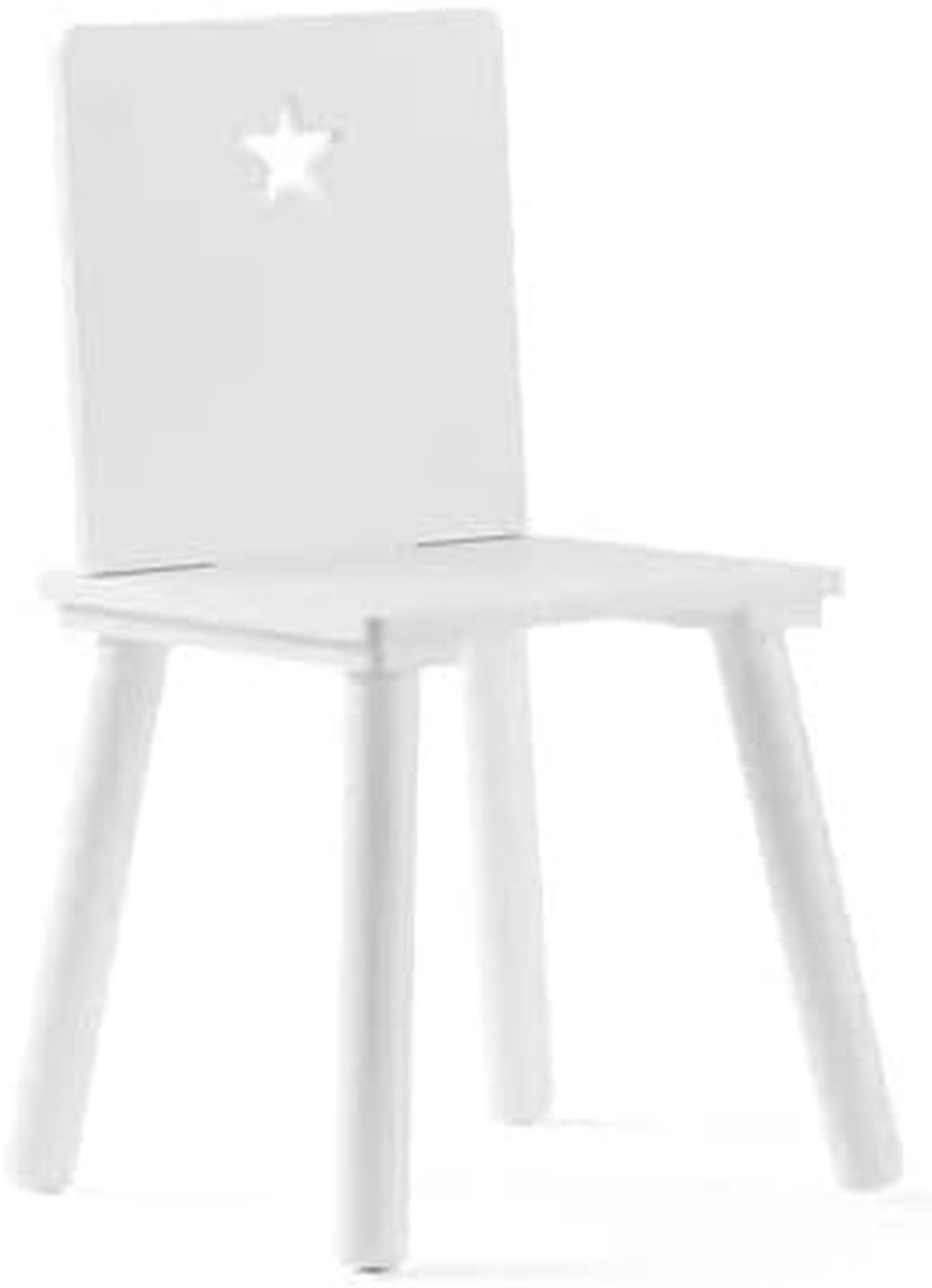 Kinderstoel - Babystoel - Veilig Zitten - Ster Thema - 2600 Gram - Wit