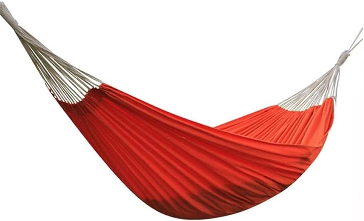 Draagbare Hangmat - Reishangmat Kampeerhangmat - Ontspannen Buiten - Lichtgewicht Bed - 10x10mm - One Color
