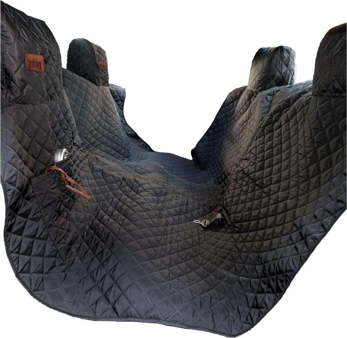 Autostoelhoes - Hondenmat Auto - Huisdieren Vervoeren - Afneembare Hoes - 220 x 140 cm - Zwart