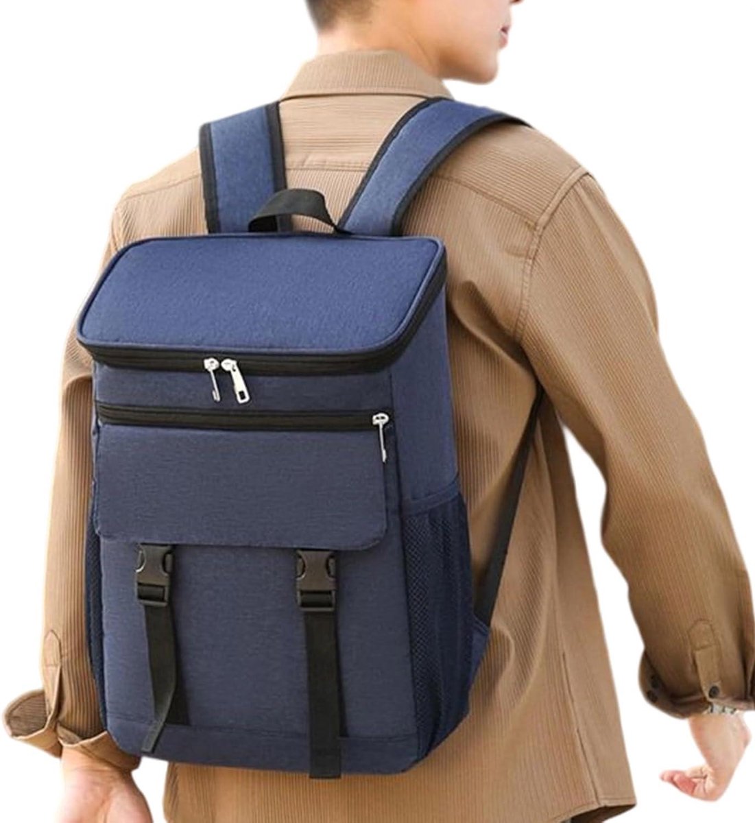 Koelbox Rugzak - Geïsoleerde Tas - Picknick en Reizen - Lekvrije Thermische Voering - 44 x 30 x 16 cm