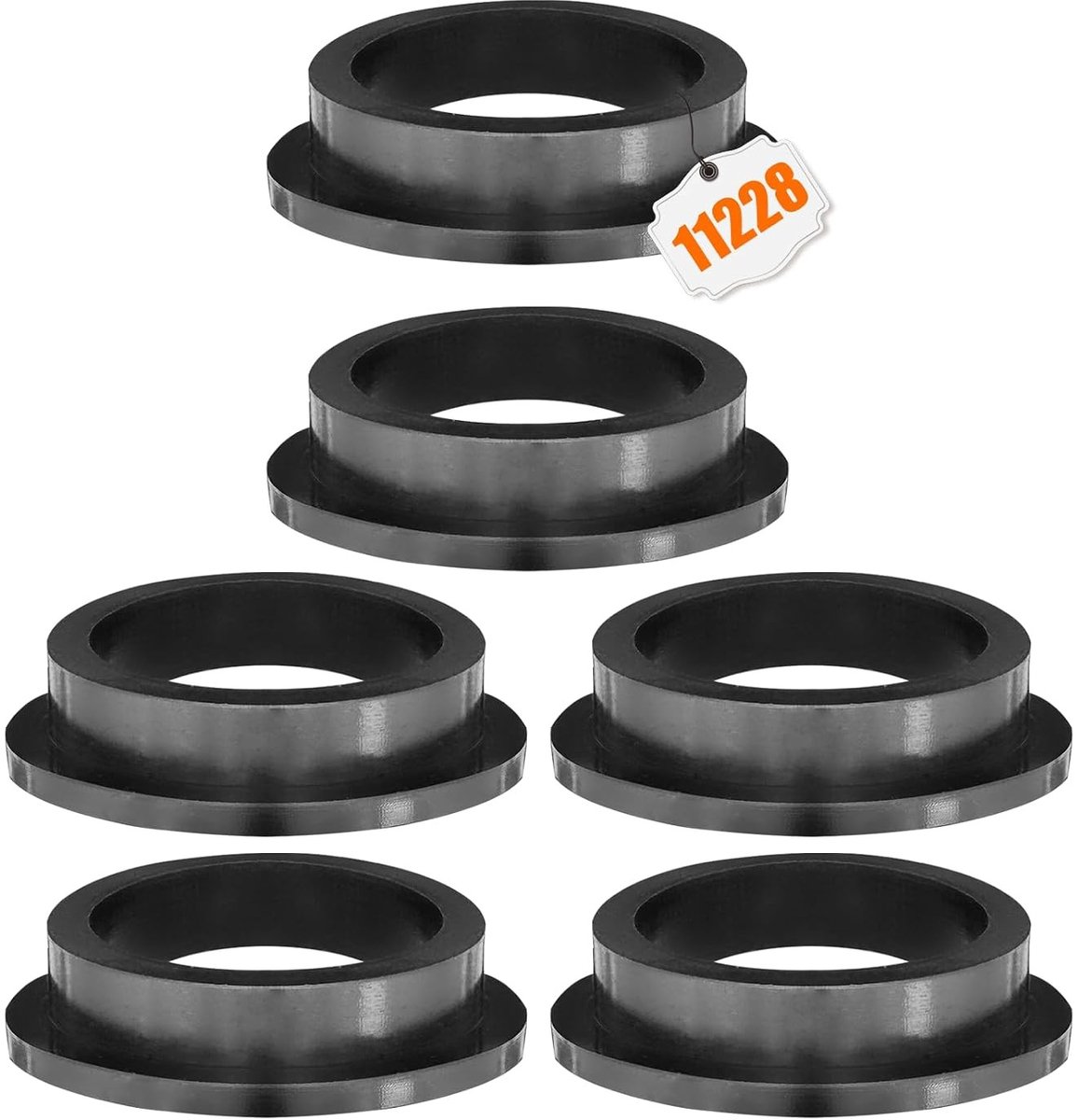 6 stuks O-ringen voor zwembaden, rubberen afdichtingen voor zandfilterinstallaties, sluitringen voor optimale waterdichtheid en vervangingen