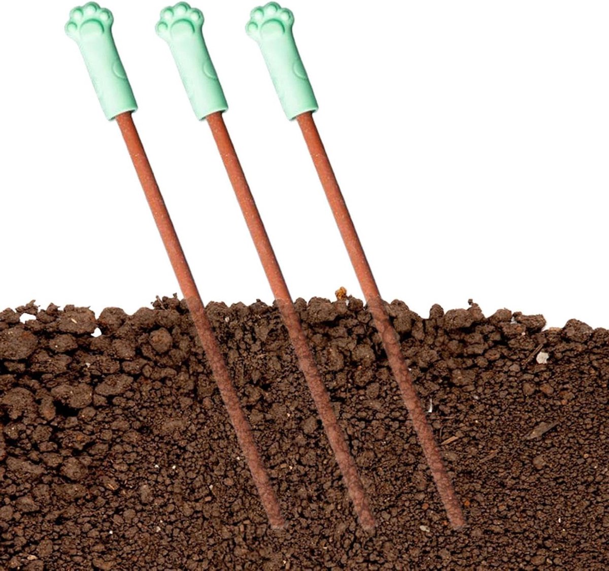 Bodemtester Set - Plantenmeter Vocht - Planten Verzorgen - Nauwkeurige Vochtindicator - 3 Delen - N.v.t.