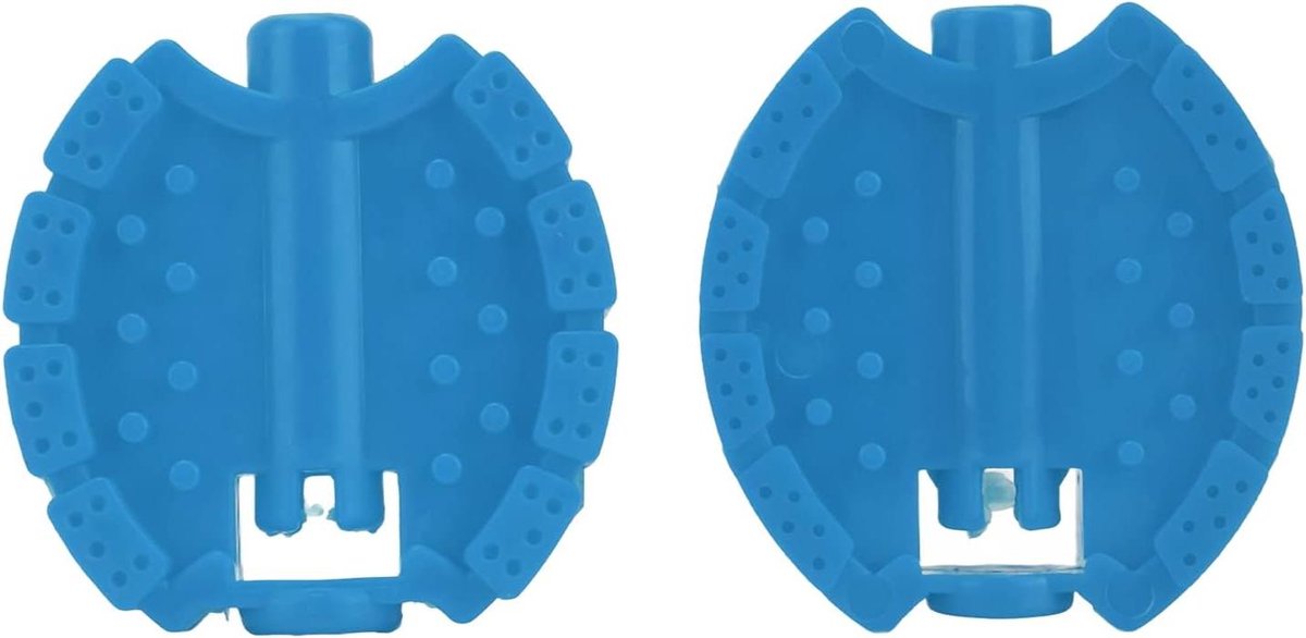 Kinderfietspedalen Kinderpedalen Driewieler Fietsen Onderdelen Anti-slip Oppervlak Standaard Maat Blauw