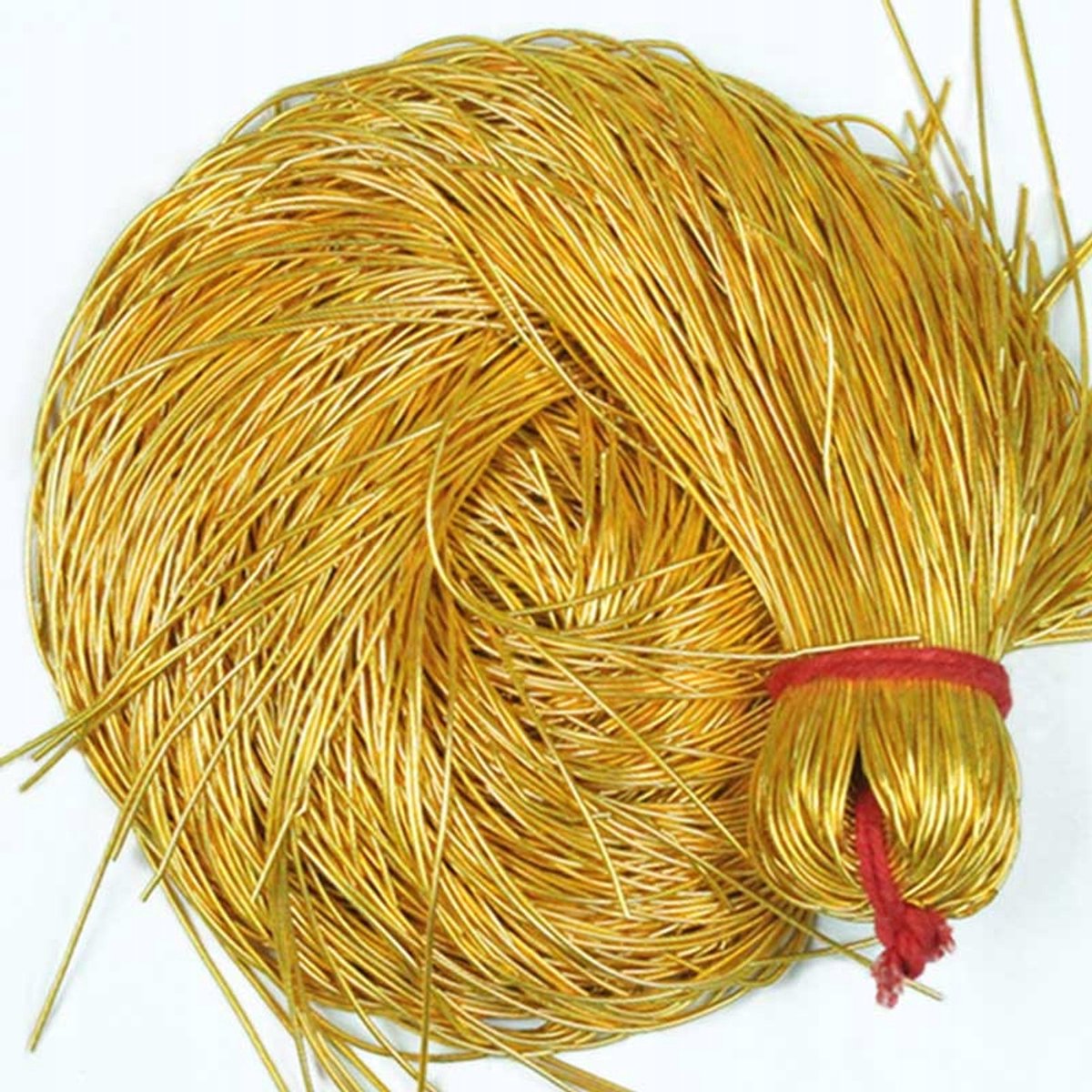 Gouden Borduurkatoen Draad - 0.5mm, 10g/1000cm