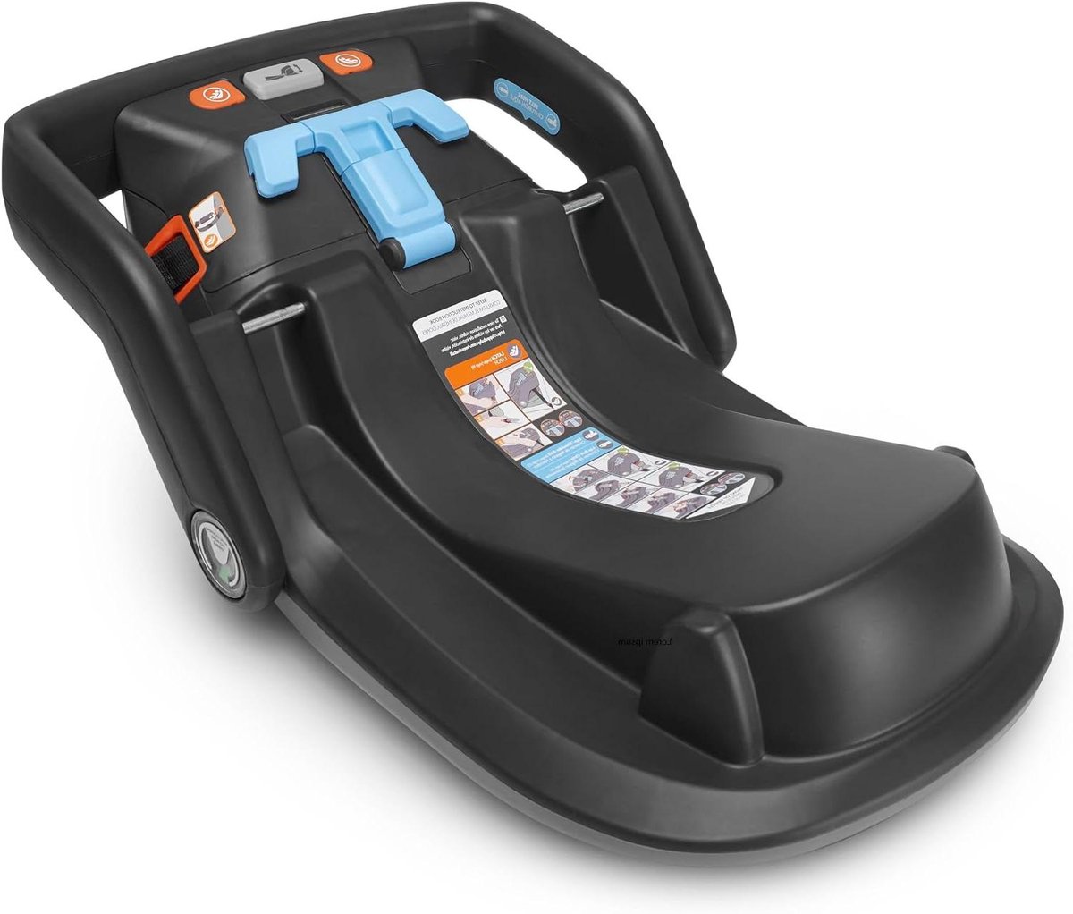 Autostoel Basis - Baby Autostoel - Veilig Transport - Intrekbare Connectoren - 213 L x 145 B - Zwart