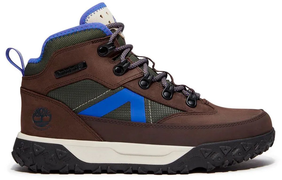 Timberland Greenstride Motion 6 Mid Lace Up Wp Wandelschoenen 1/2 Kinderen Groen
