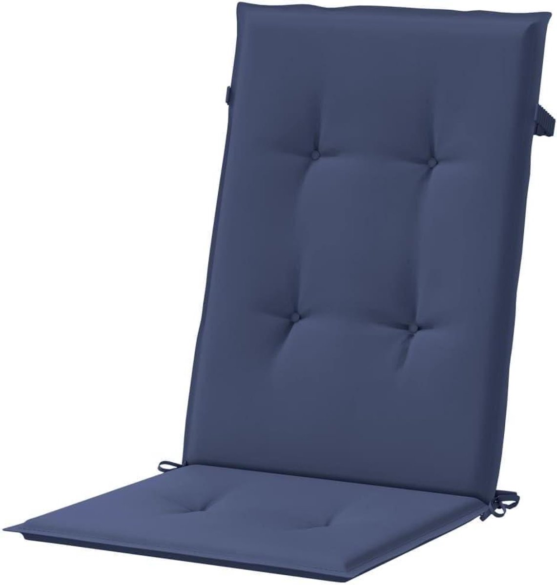 Outdoor kussenset - Tuinkussens bank - Buiten Zitten - Waterafstotend - 120 x 50 cm - Marineblauw