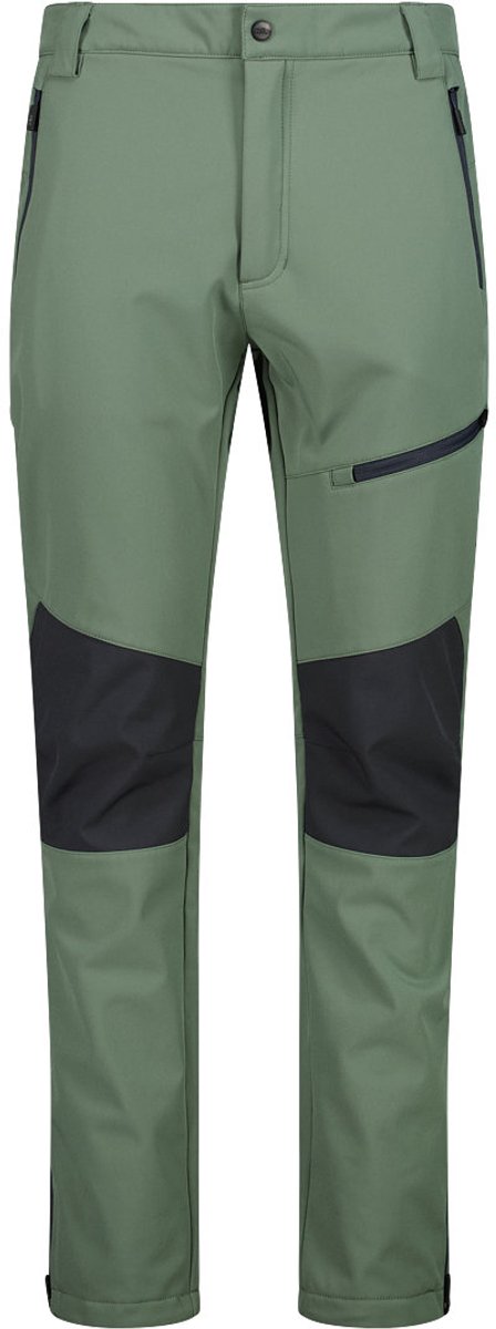 Slim-fit softshell broek CMP Groen