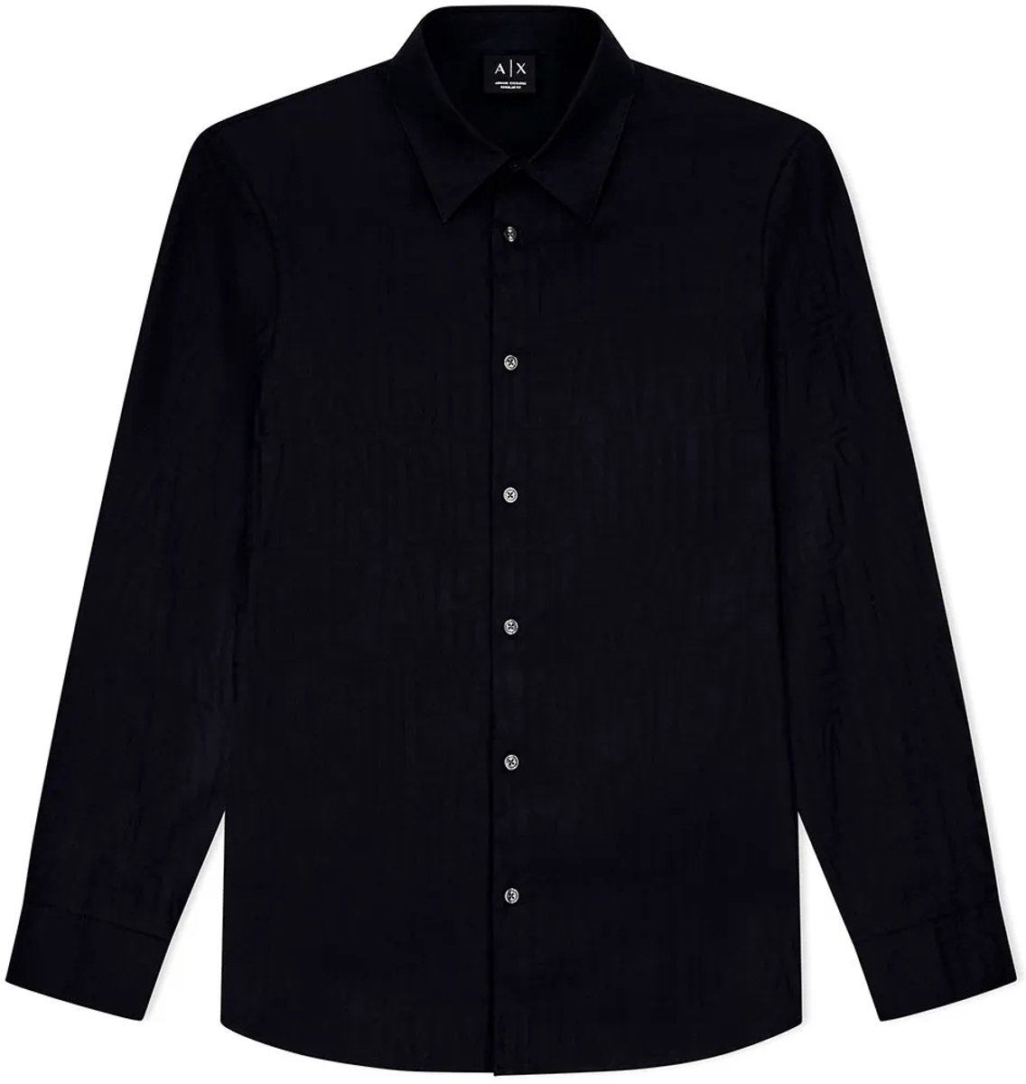 Armani Exchange Xm003244_af13131 Overhemd Met Lange Mouwen Zwart S Man
