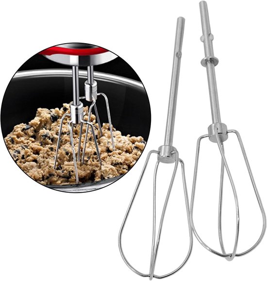 Mixer Kloppers - Turbo Kloppers - Beslag Mengen - Directe Vervanging - 10 x 10 x 10 mm - Meerkleurig — afbeelding 3