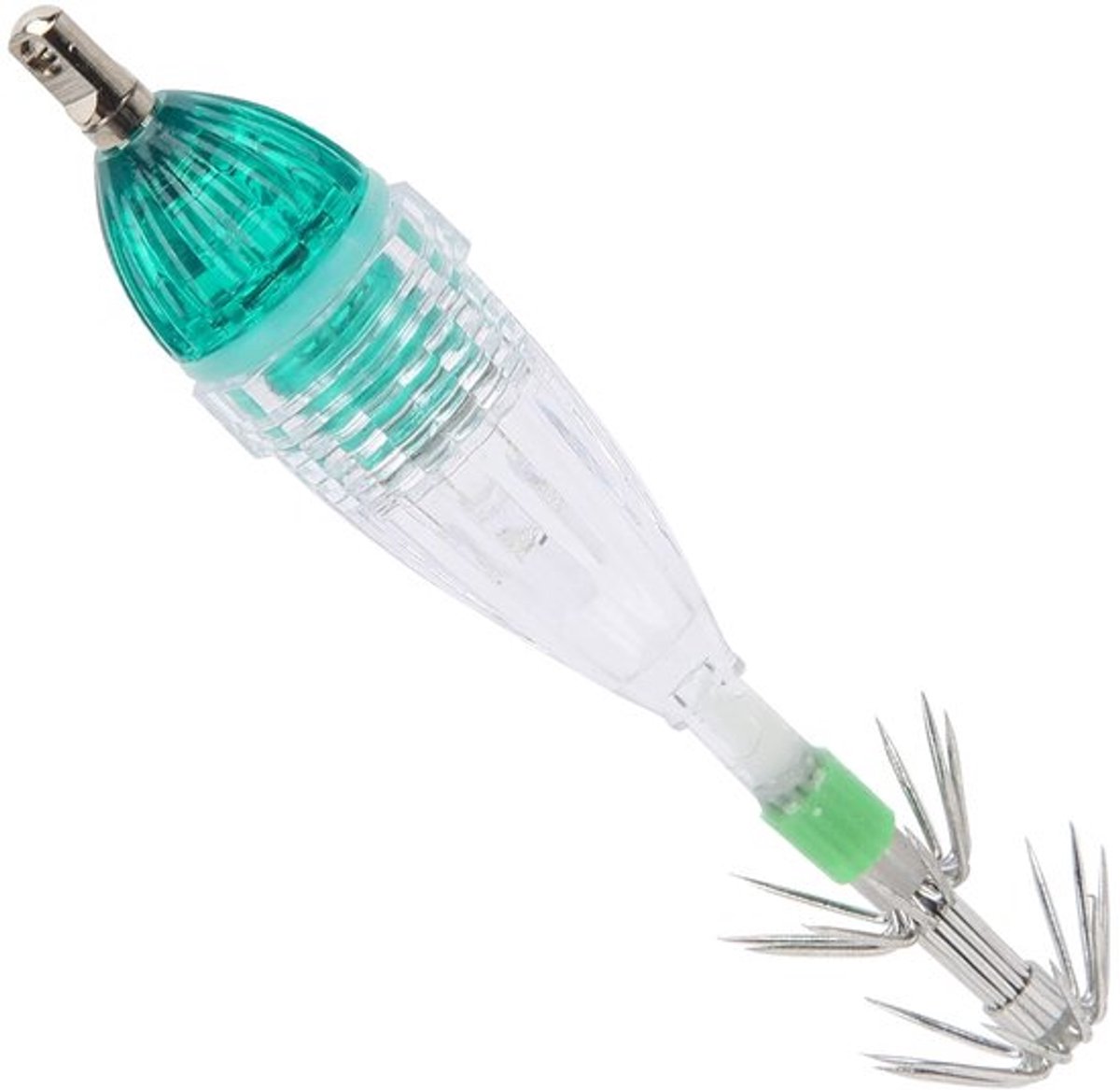 Loklicht Groen - Inktvis Aas - LED Onderwaterlamp - Dubbellaagse Haak - Vissen Licht - Waterdicht Materiaal - Visserslamp