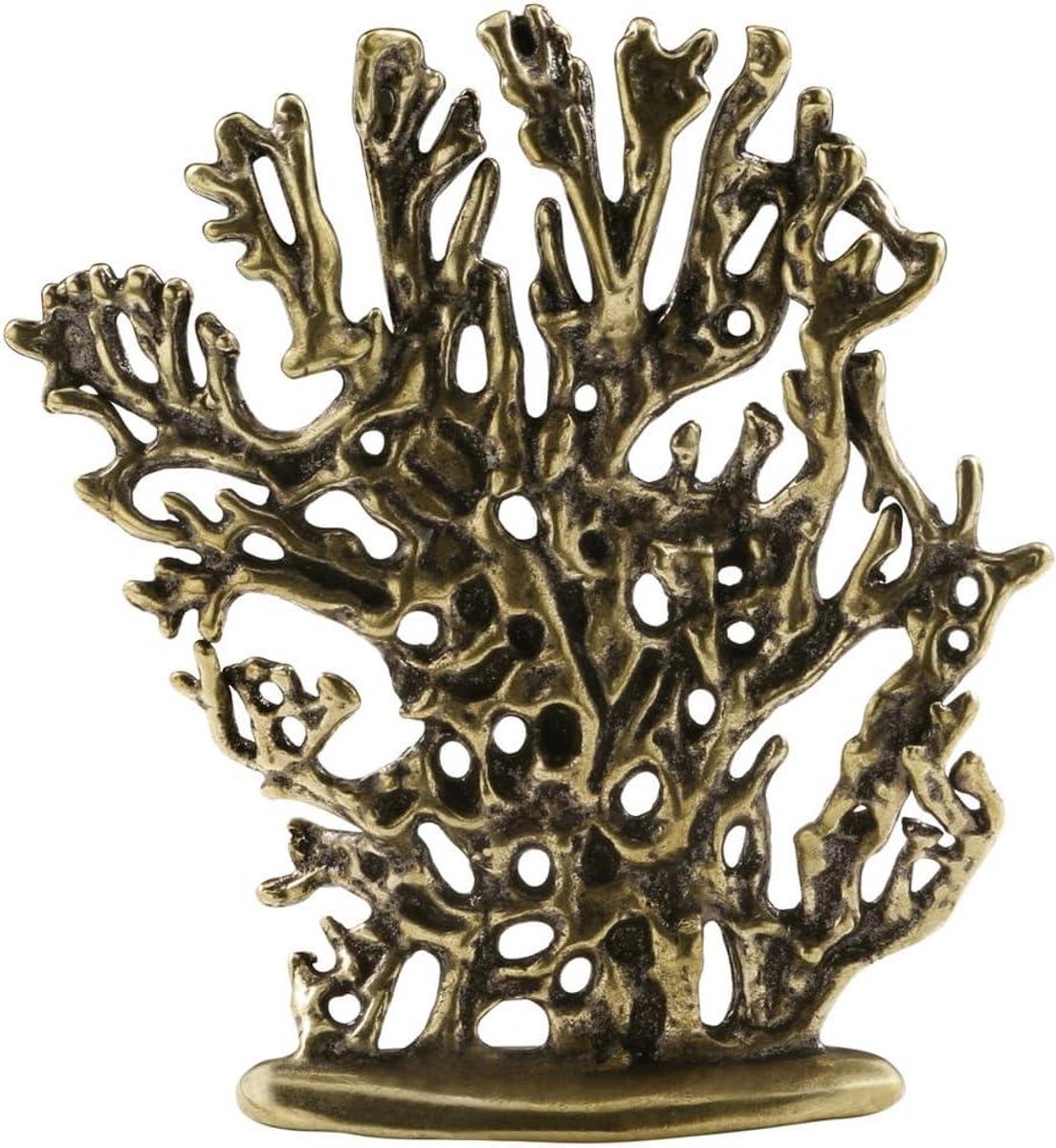 Bronzen Meditatie Beeld - Zen Decoratie - Woonkamer Decoreren - Uniek Design - 7.4CM - Brons