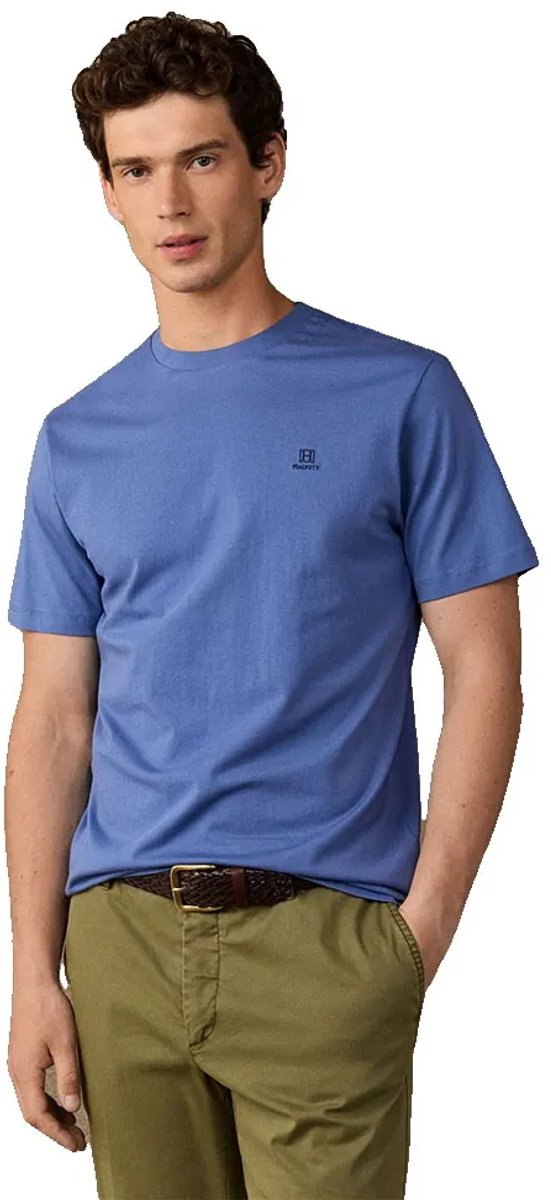 Hackett Hm5000147 T-shirt Met Korte Mouwen Blauw S Man