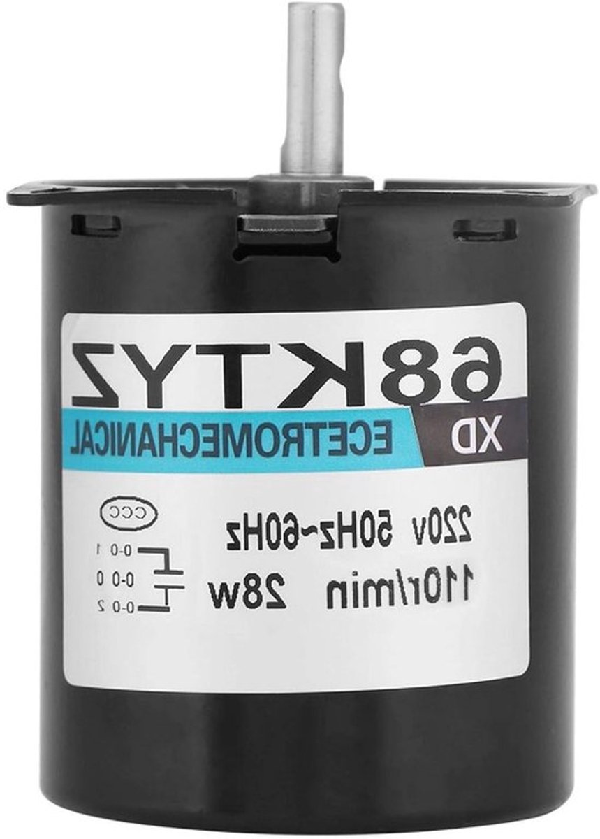 Hoogwaardige 2.5rpm tot 220rpm AC motor met hoge koppel, synchrone aandrijving en permanente magneten voor diverse toepassingen
