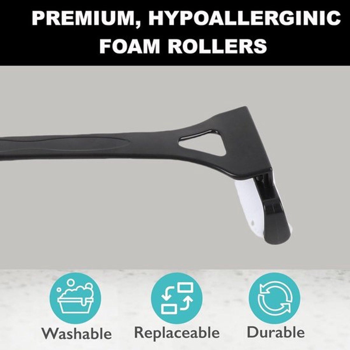 Lotionapplicator voor Rug - Vouwbare Lange Vouwhandgreep - Antislipgreep - Ergonomisch - Veilig - Geschikt voor Zonnebrandcrème - Zonnebrandapplicator