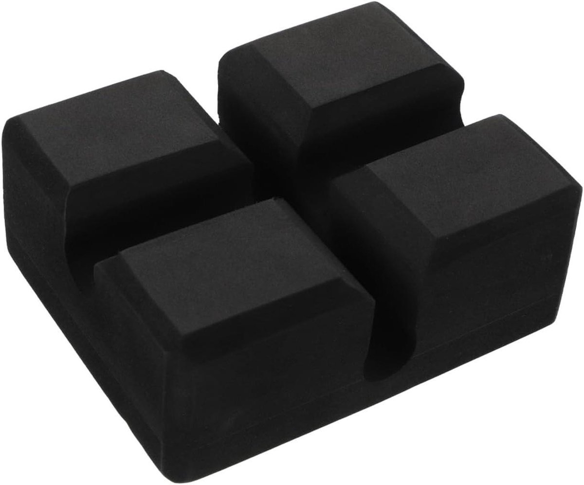 Bankdruk Hulpmiddel - Fitness Blok - Buikspiertraining - Compact en Draagbaar - 18 x 18 x 7.5 cm - Zwart