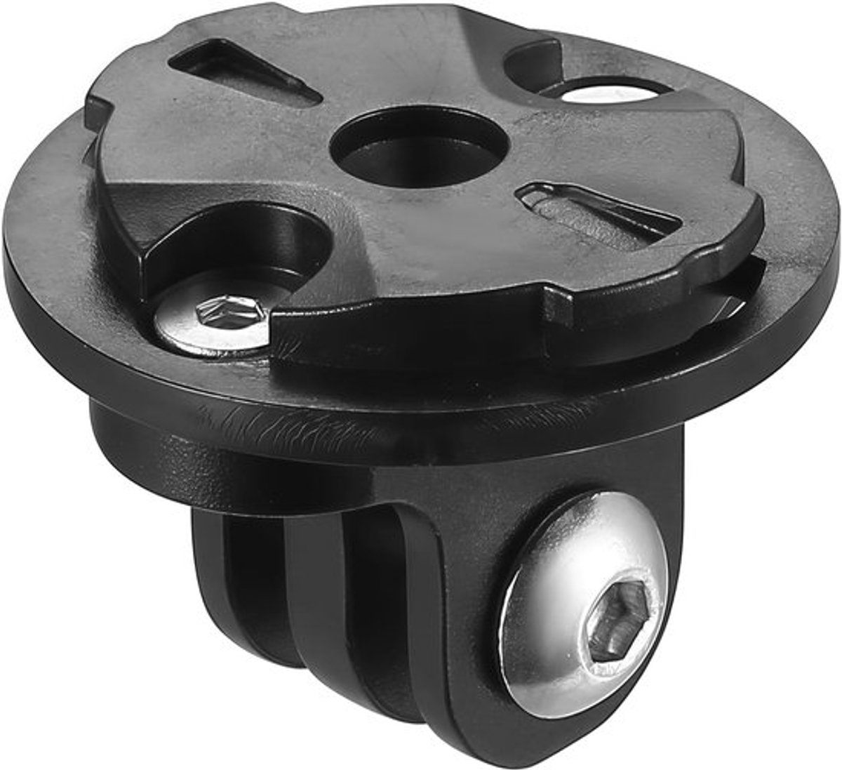 SnelShoppen - Universele Fietscomputer Houder Adapter, Montagebeugel voor Fietscomputers, Actiecamera's en Fietslampen, Geschikt voor 22-24mm Boutafst