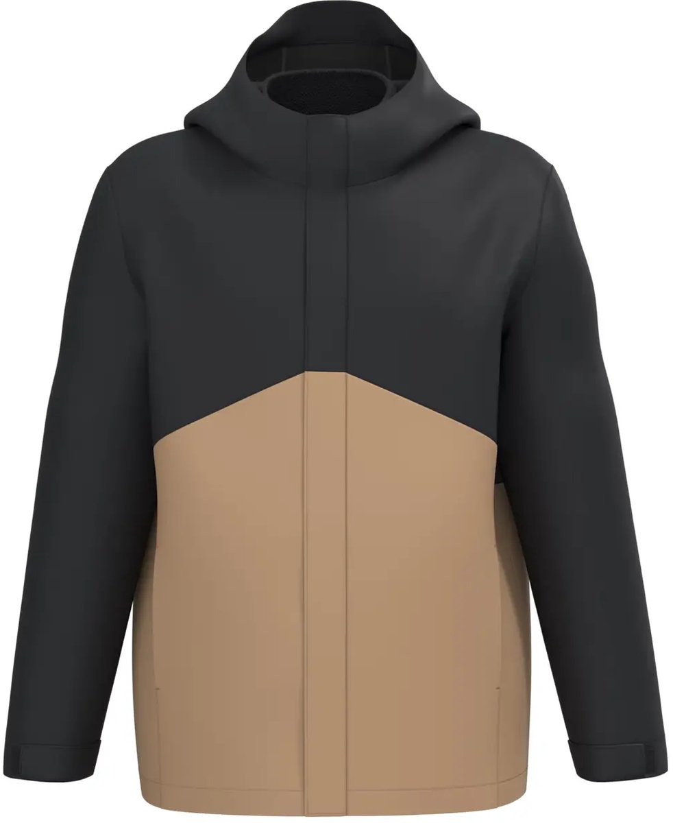 Waterproof 3-in-1 parka met capuchon Kariban Zwart