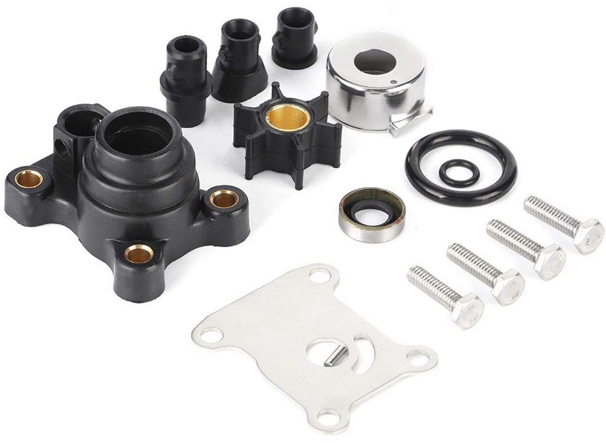 Dailygoods- Reparatieset Waterpomp - Inclusief neopreen waaier - Pomphuis - Bevestigingsbouten - Sterke metaallegeringen - Compatibel met Sierra 18-3327 - Waterpompkit