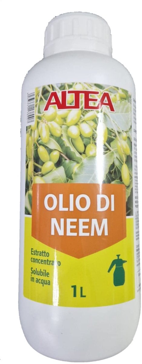 SnelShoppen - Altea Neemolie 100% Natuurlijke Biologische Remedie 1L - Bescherming Planten, Moestuinen, Tegen Mijten, Lieveheersbeestjes, Bedwantsen