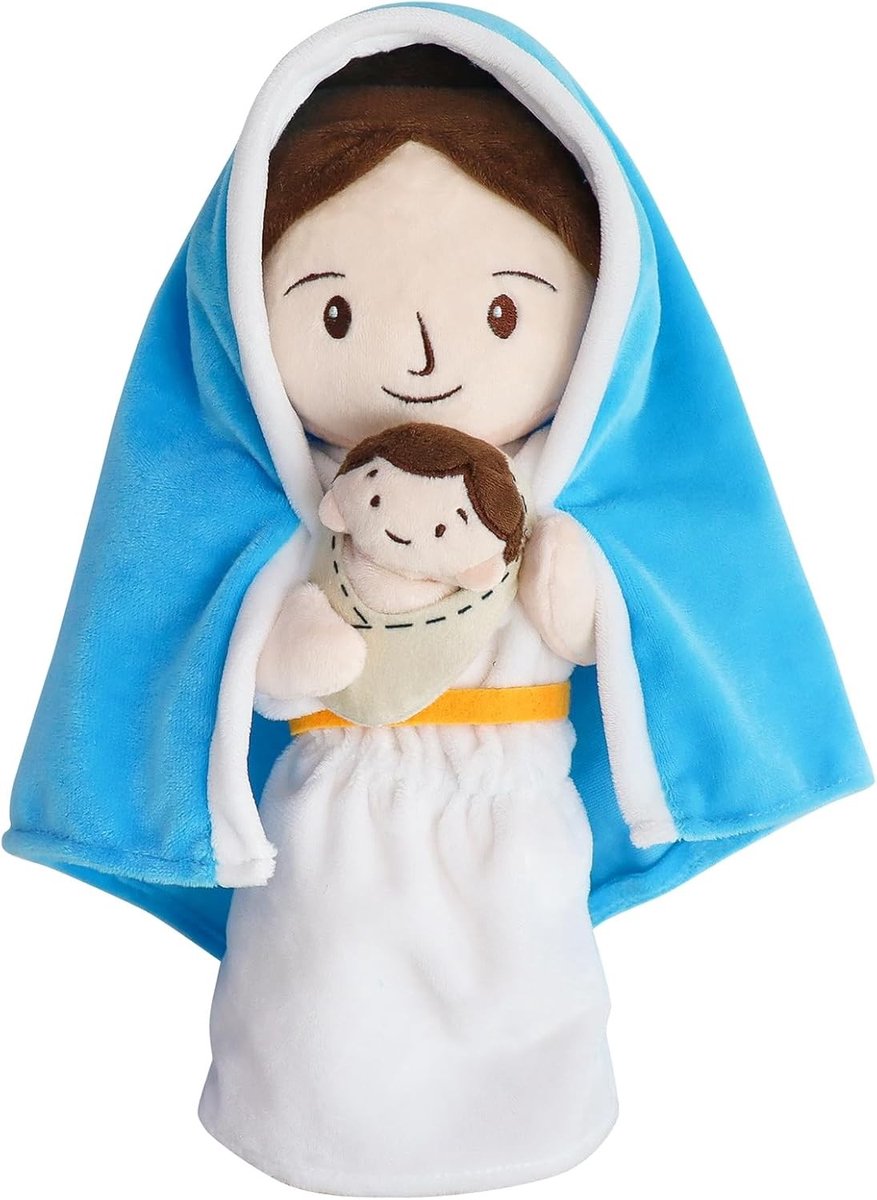 Zachte Jezus Knuffel, Religieuze Pop voor Baby's, Perfecte Paas- en Doopcadeaus, Spiritueel Speelgoed